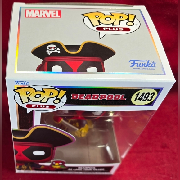 Deadpool As Long John Silver Funko # 1493 (Nib) With Pop Protector - Picture 4 of 7